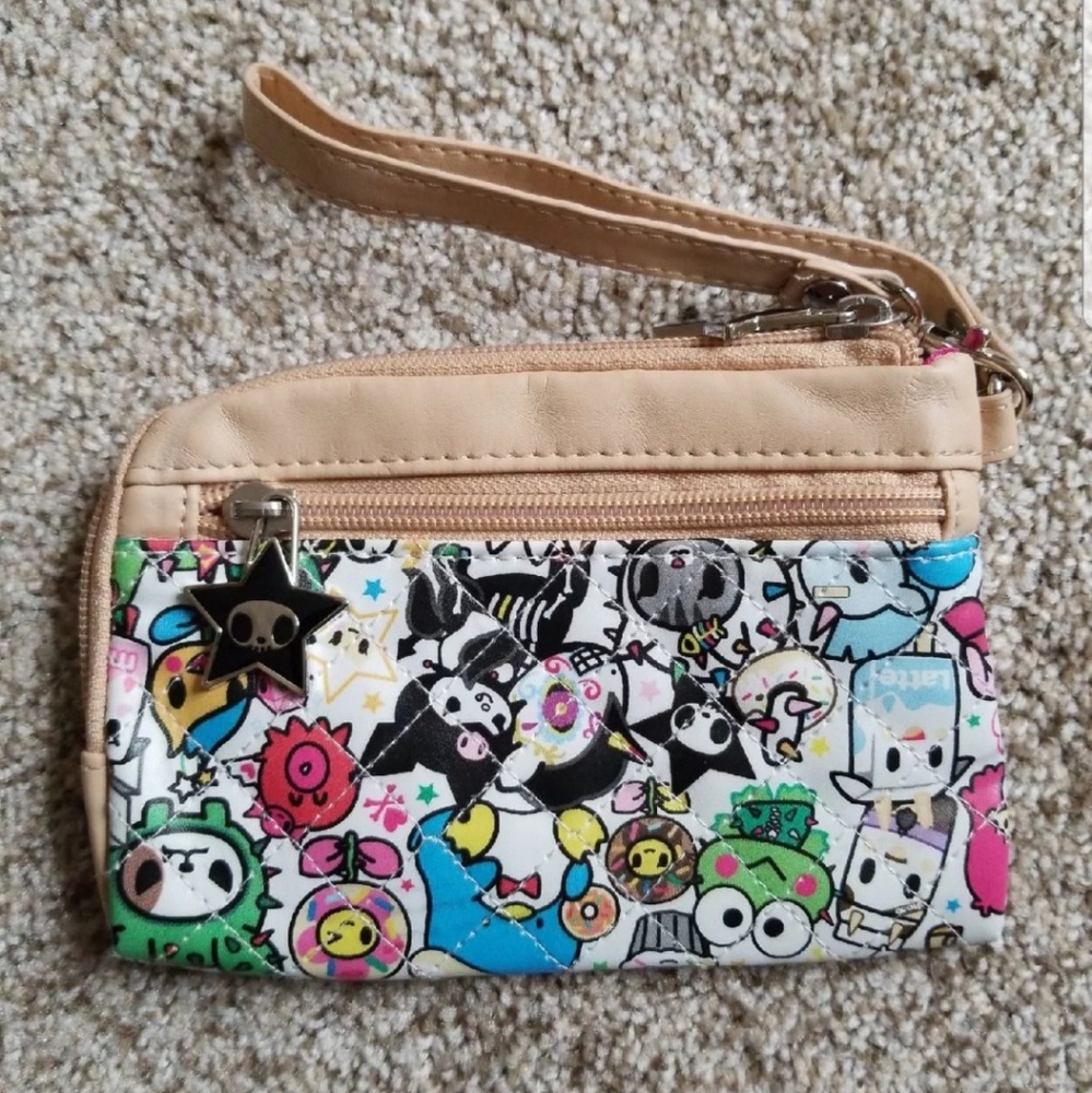 Rare tokidoki and sanrio wristlet
